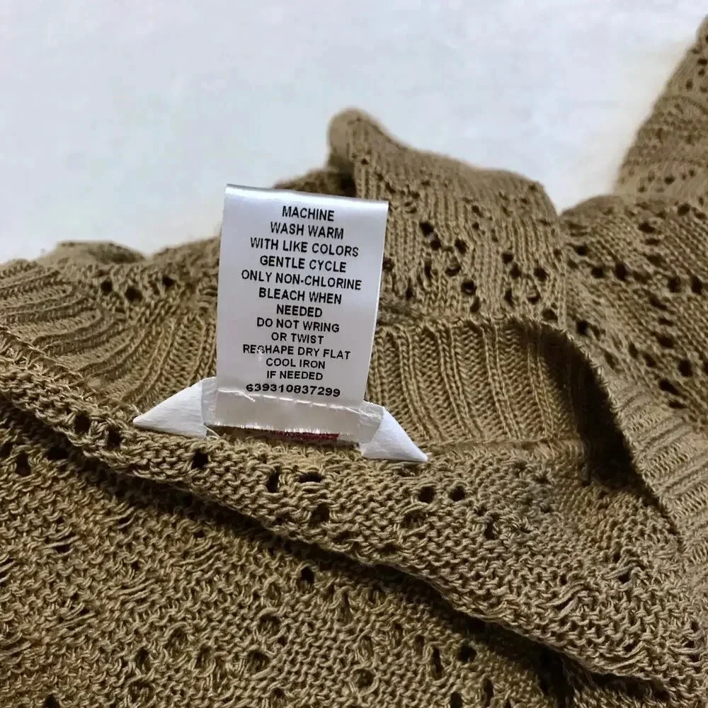 Candie's Scoop Sweater Women M